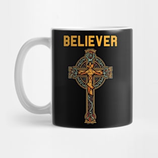 Believer, Christian Cross Mug